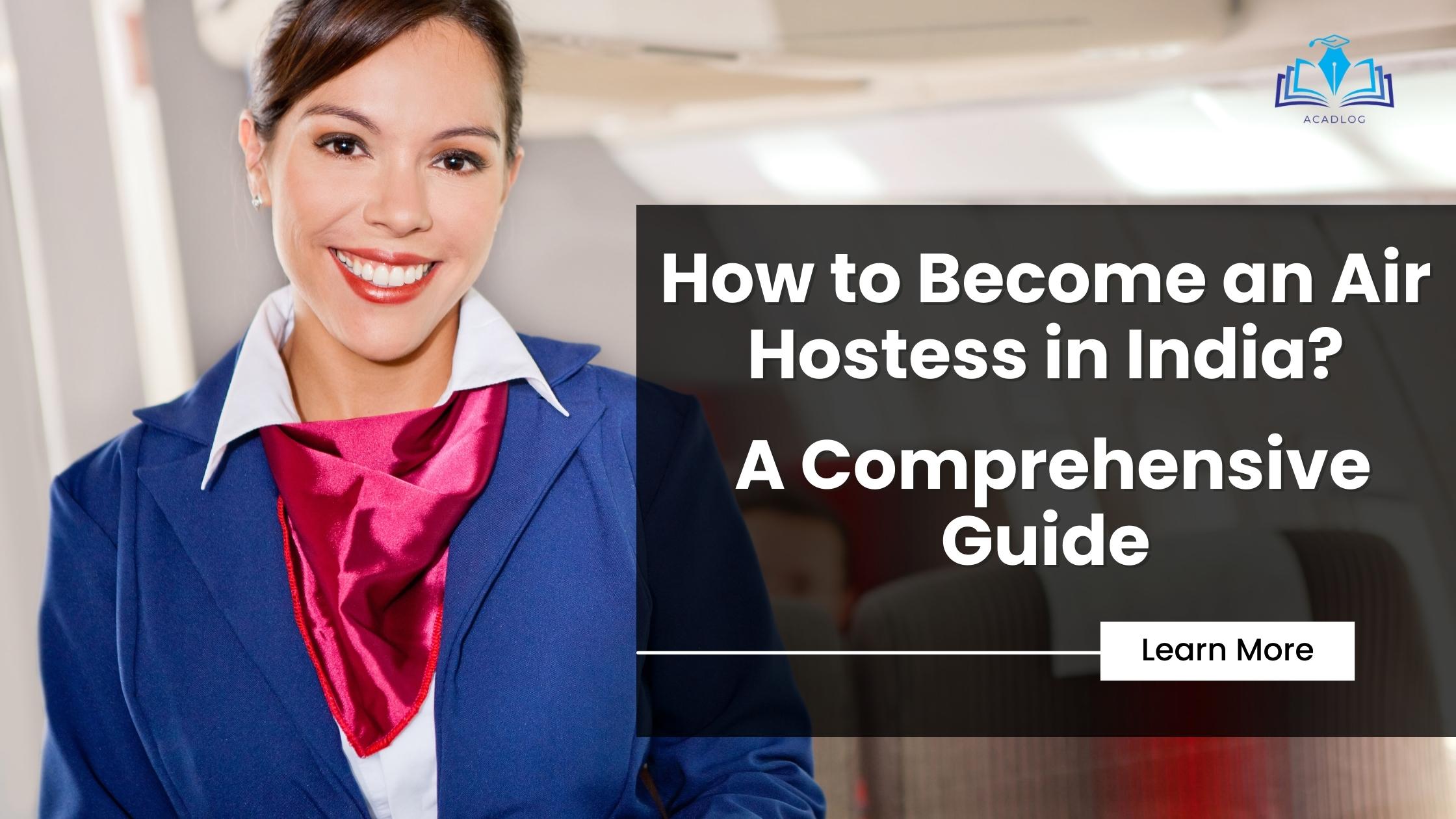 How to Become an Air Hostess in India